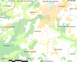 Roiffieux - Localizazion