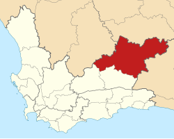 Location of Beaufort West Local Municipality within the Western Cape