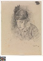 Mitche (Mietje) Ensor, de zus van James Ensor