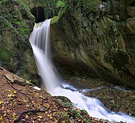 La cascade du Trou de l'Enfer.