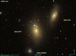 Выгляд NGC 4077