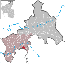 Oberwambach – Mappa