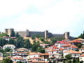 La Fortaleza de Samuel sobre la ciudad antigua en Ohrid