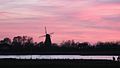 De IJssel met de molen Houdt Braef Stant in Welsum