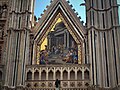 Presentation of Mary in the Temple (upper right part of façade)