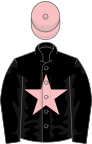 BLACK, pink star and cap