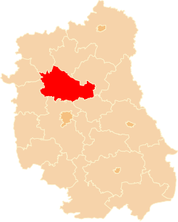 Vị trí lubartowski trong tỉnh Lubelskie