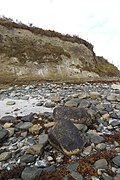 Rocky beach and cliff erosion - Ballyconneely Townland - geograph.org.uk - 4224689.jpg