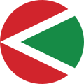 Roundel of the Hungarian Air Force between 1990 - 1991.