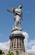 Virgen del Panecillo, monumento construido en honor a la Virgen de Legarda en Quito