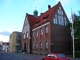 Stads- och kommunhuset i Witnica.