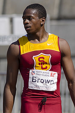 Aaron Brown in 2013.