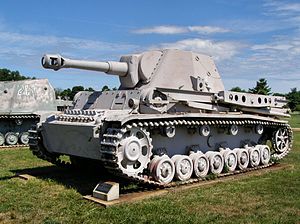 Heuschrecke 10 в Абердинском танковом музее