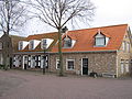 Houses near the church