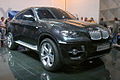 Zwarte X6 in Showroom