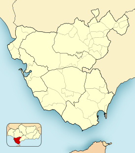 Isla del Trocadero ubicada en Provincia de Cádiz
