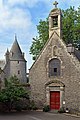 Chapelle de la Congrégation et tour du château de Josselin.