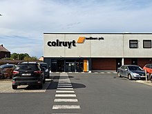 Supermarché Colruyt d'Épinois (Binche), dans la province du Hainaut.