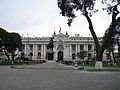Kongres Peru bersidang di Palacio Legislativo di Lima.