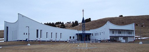 Église du Havre-aux-Maisons (avril 2007).