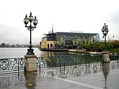 L'esplanade-Patenôtre-Desnoyers et le casino.