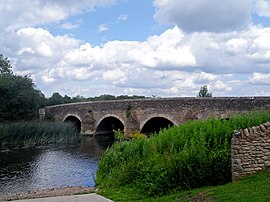 Die 1818 erbaute Brücke in Felmersham