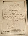 Image 10The 1835 Manifiesto a la República Mejicana, by José Figueroa, was the first book published in California (from Culture of California)