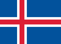 Bandeira de Islandia