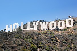 Det berømte landemerket Hollywoodskiltet