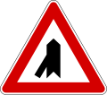 Merging traffic from left (formerly used )