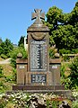  Qualitätsbild, Weltkriegedenkmal auf dem Friedhof inGönnern