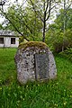 Memorial stone in Säpina village