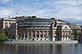 Western building (Riksdagshuset Västra) with the large session hall.