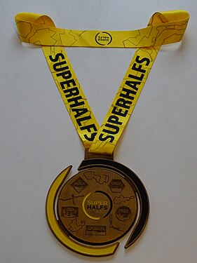 SuperMedal Vorderseite SH5 (Lissabon, Prag, Kopenhagen, Cardiff und Valencia)