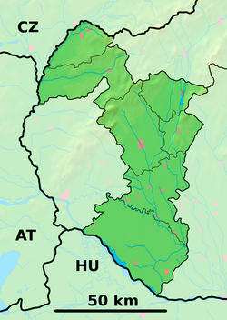 Holíč is located in Trnava Region