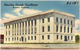 Weakley County Courthouse i Dresden.