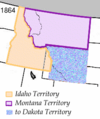 Secesión de Montana en 1864.