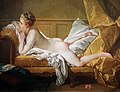 Лежащая девушка, 1751