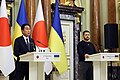 Kishida and Zelenskyy hold the joint press conference