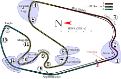 Карта на пистата