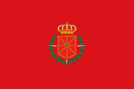 Nafarroako bandera frankismoaren garaian