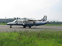 Een Dornier Do 228 van New Central Airlines