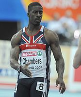 Dwain Chambers, 1998 Vizeeuropameister, errang Bronze