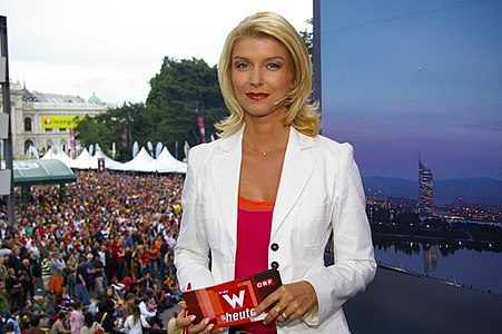 A newscaster from Austria