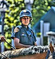 Portland Female Mounted Police Officer