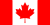 Flagge fan Kanada