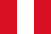 Bandera de Perú.