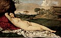 Venus adormida («Sovende Venus»), Giorgione 1501