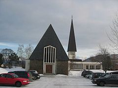 Harstad kirke. Foto: Kirkenorge.no