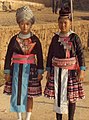 Hmong girls in Laos in 1973